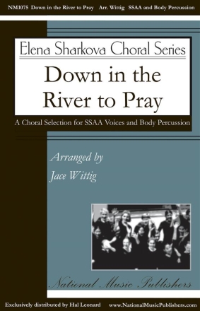 Down in the River to Pray for female choir (SSAA) and body percussion choral score