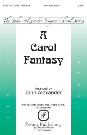 A Carol Fantasy SSAATB Chorpartitur