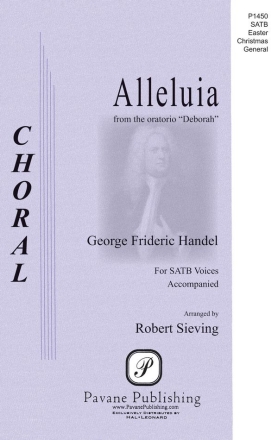 Georg Friedrich Hndel, Alleluia SAATB Chorpartitur