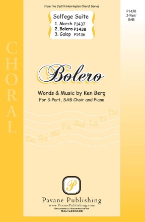 Ken Berg, Bolro SAB Chorpartitur