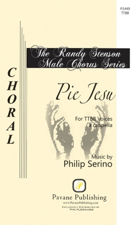 Philip Serino, Pie Jesu TTBB a Cappella Chorpartitur
