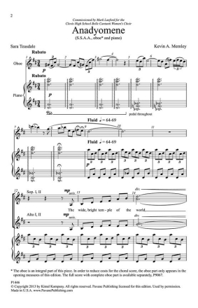 Kevin Memley, Anadyomene Chor CD-ROM
