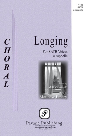 Matthew Emery, Longing SATB Chorpartitur