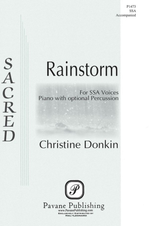 Christine Donkin, Rainstorm SSA Chorpartitur
