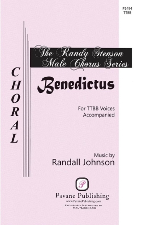 Randall Johnson, Benedictus TTBB Chorpartitur