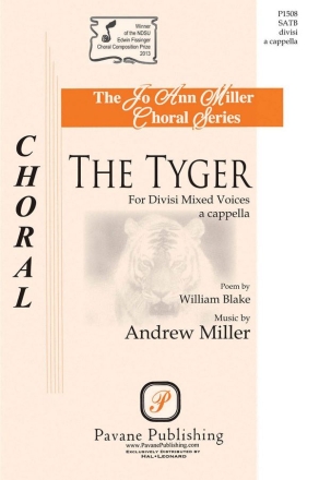 Andrew Miller, The Tyger SATB a Cappella Chorpartitur