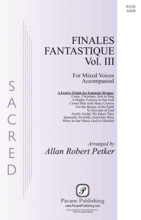 Christian Bateman, Finales Fantastique 3 SATB Chorpartitur