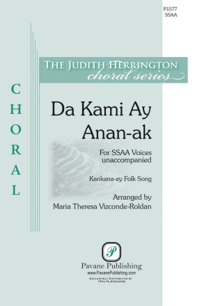 Da Kami Ay Annan-Ak Women's Choir [SSAA] Chorpartitur