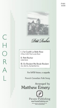 Petit Rocher SATB Chorpartitur