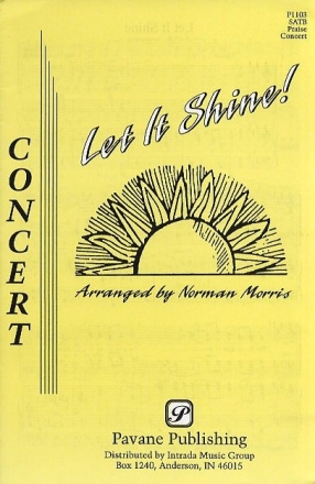 Let It Shine SATB Chorpartitur