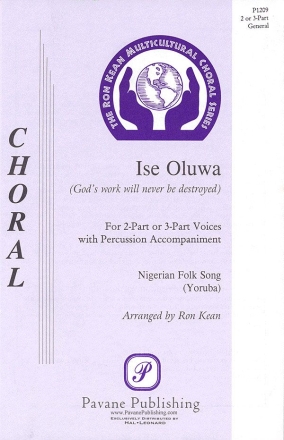 Ise Oluwa SAB Chorpartitur
