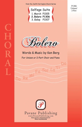 Ken Berg, Bolro 2-Part Unison Choir Chorpartitur