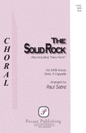 The Solid Rock SSAATTBB a Cappella Chorpartitur