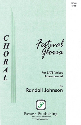 Randall Johnson, Festival Gloria SATB Chorpartitur