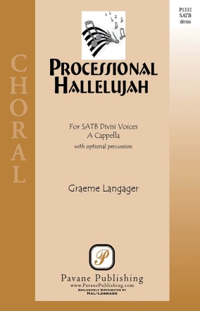 Graeme Langager, Processional Hallelujah SATB Chorpartitur