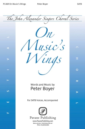 On Music's Wings for mixed choir and piano choral score