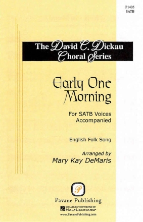 Early One Morning SATB Chorpartitur