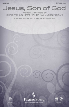 Chris Tomlin_Jason Ingram_Matt Maher, Jesus, Son of God SATB Chorpartitur