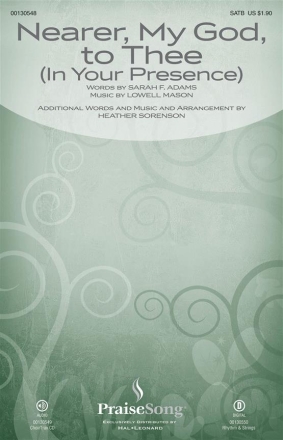 Heather Sorenson_Lowell Mason, Nearer, My God, to Thee SATB Chorpartitur