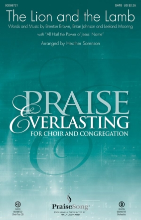 Brenton Brown_Brian Johnson_Leeland Mooring, The Lion and the Lamb SATB Chorpartitur