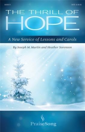 The Thrill of Hope SATB Buch