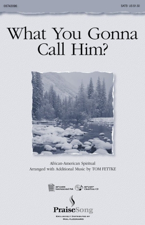 Tom Fettke, What You Gonna Call Him? SATB Chorpartitur
