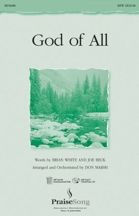Brian White_Joe Beck, God of All SATB Chorpartitur