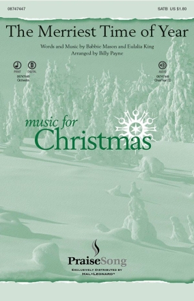 The Merriest Time of Year SATB Chorpartitur