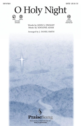 O Holy Night SATB Chorpartitur