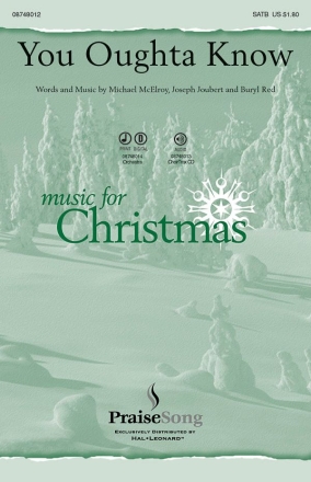 Michael McElroy, You Oughta Know SATB Chorpartitur