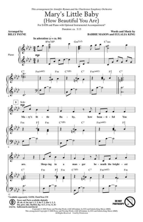 Babbie Mason, Mary's Little Baby Chor CD