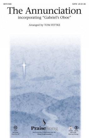 Ennio Morricone_Tom Fettke, The Annunciation SATB and Piano Chorpartitur