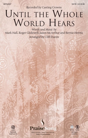 Bernie Herms_Jason McArthur_Mark Hall_Roger Glidewell, Until The Whole SATB Chorpartitur