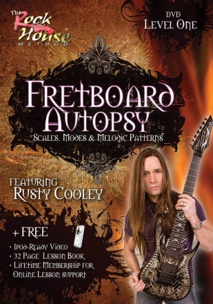 Fretboard Autopsy: Scales, Modes & melodic Patterns for guitar (Level 1) DVD