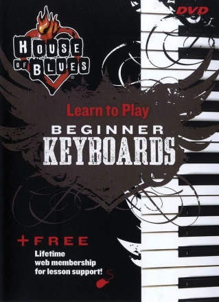 House of Blues - Beginner Keyboards Keyboard DVD
