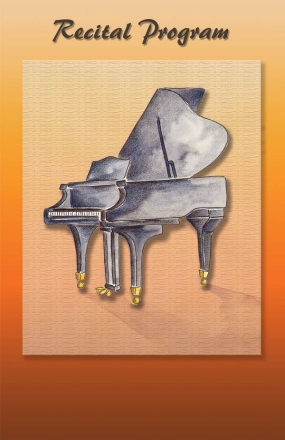 Recital Program #74 - Elegant Piano Klavier Buch