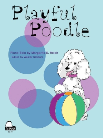 Playful Poodle Klavier Buch