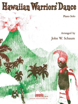 Hawaiian Warriors Dance Klavier Buch