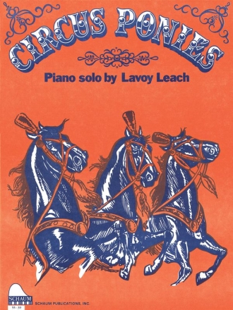 Circus Ponies Klavier Buch