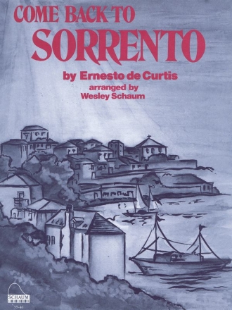 Come Back to Sorrento Klavier Buch
