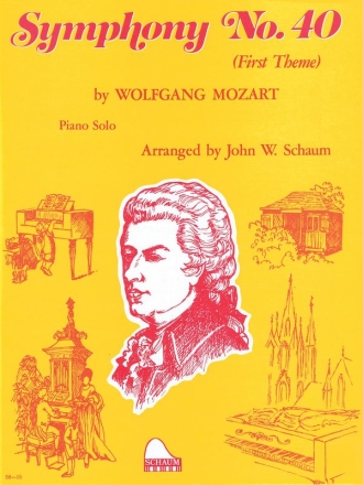 Symphony No. 40 (1st Theme) Klavier Buch