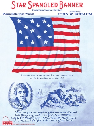 Star Spangled Banner Klavier Buch