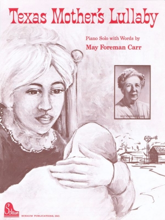 Texas Mothers Lullaby Klavier Buch