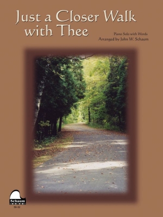 Just A Closer Walk With Thee Klavier Buch