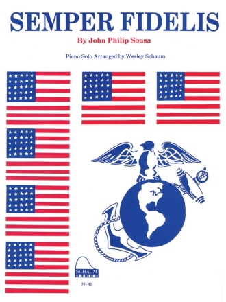 Semper Fidelis March Klavier Buch