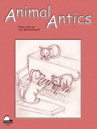 Animal Antics Klavier Buch