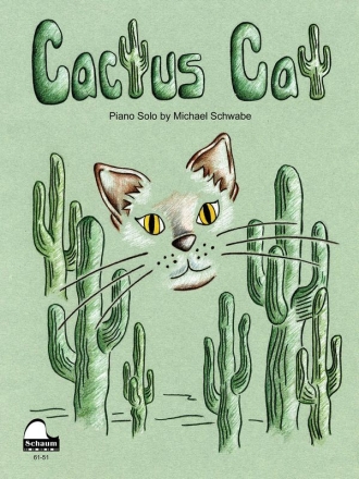 Cactus Cat Klavier Buch