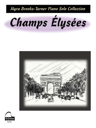 Champs Elysees Klavier Buch