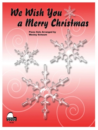 We Wish You A Merry Christmas Klavier Buch
