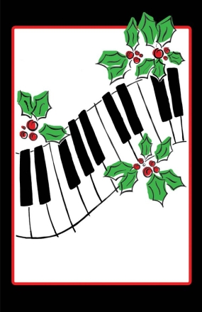 Recital Program Blanks #81 Keyboard & Holly Klavier Buch